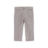 Conjunto pantalon lino y camisa lino m/l de bebe niño