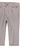 Conjunto pantalon lino y camisa lino m/l de bebe niño