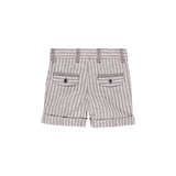 Bermuda lino listado de bebe niño