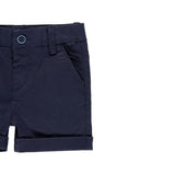 Conjunto camisa fil a fil m/c y bermuda satén elástico