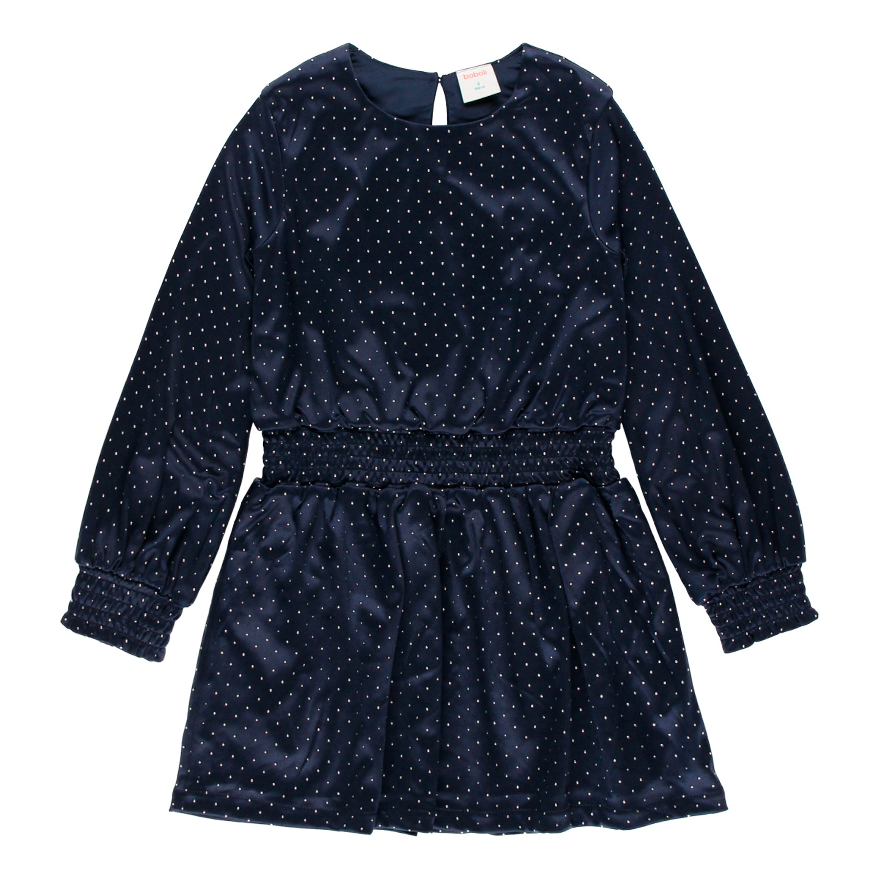 Vestido punto topitos