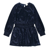 Vestido punto topitos