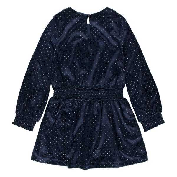 Vestido punto topitos