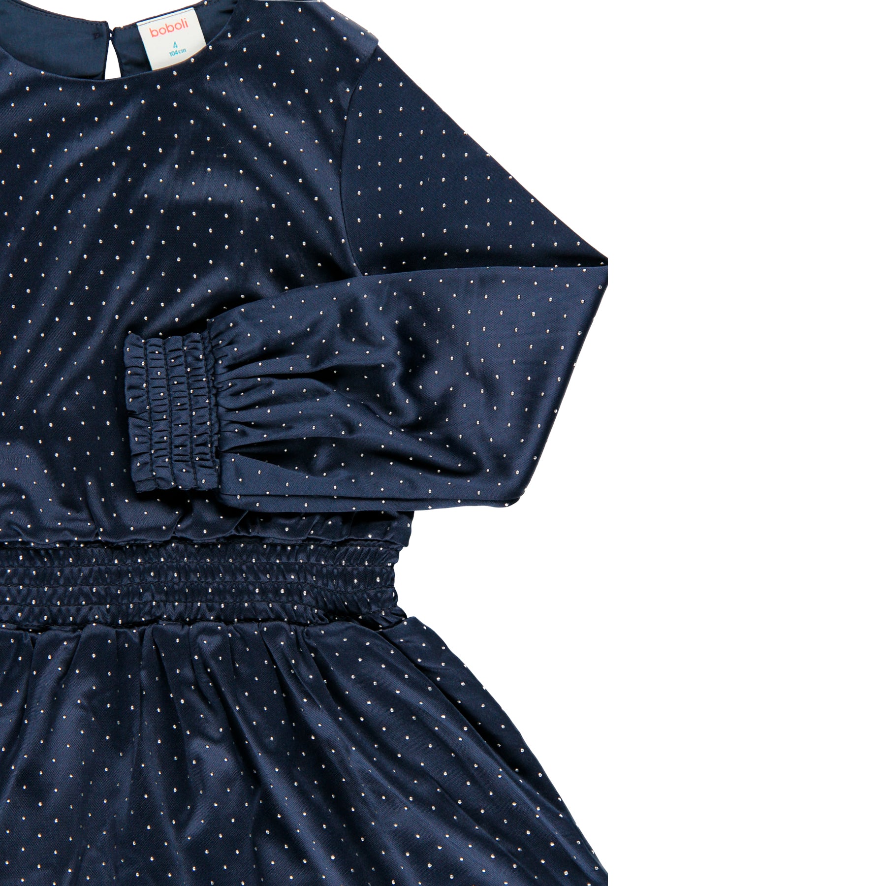 Vestido punto topitos