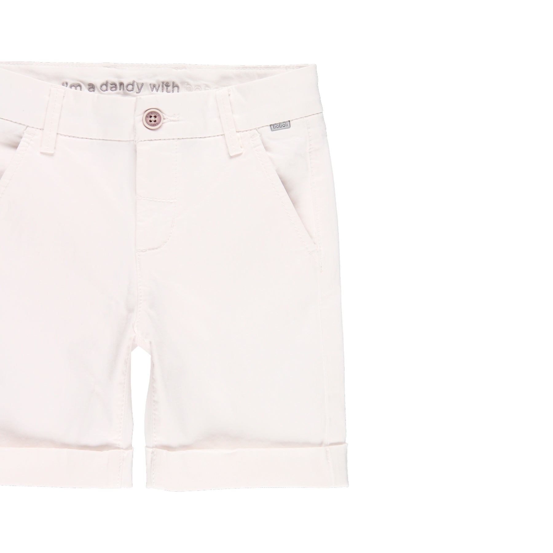 Bermuda satén elástico de niño