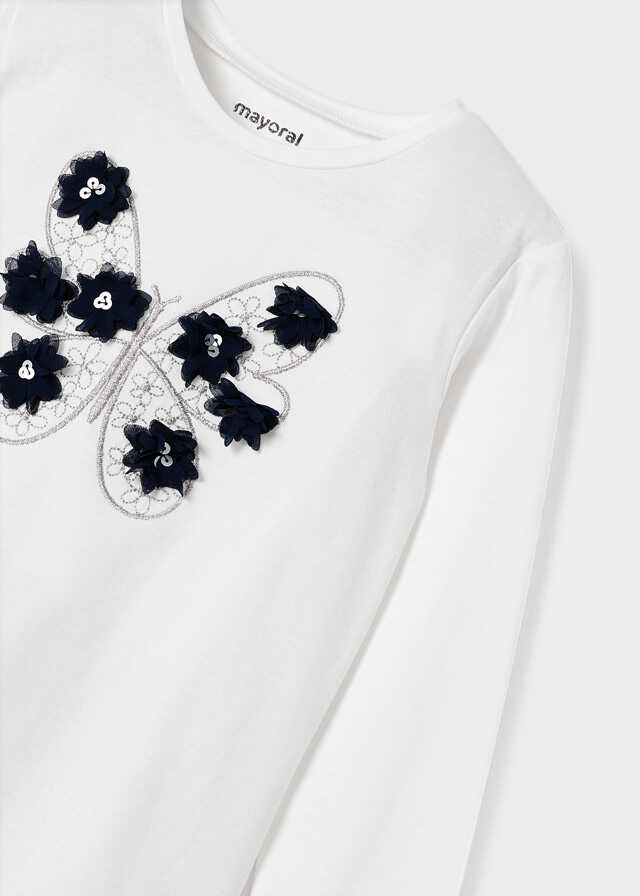 Camiseta m/l aplicaciones