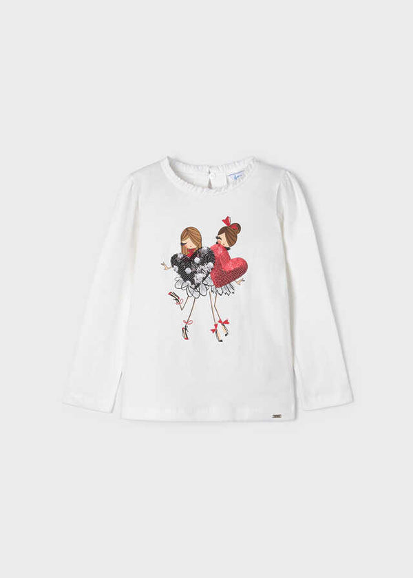Camiseta m/l grafica