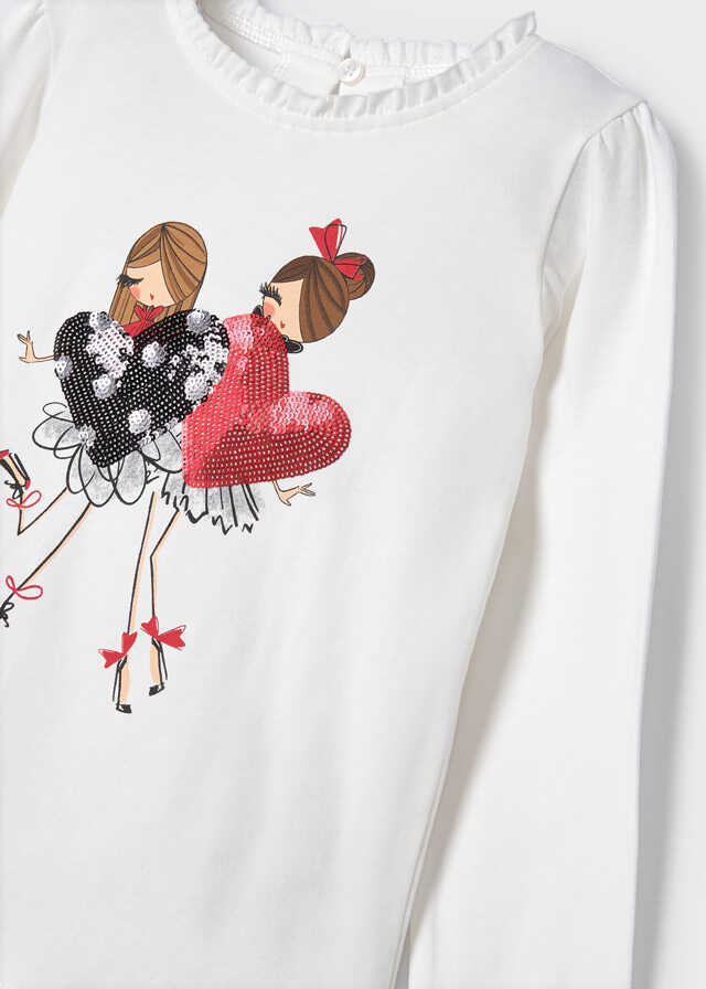 Camiseta m/l grafica