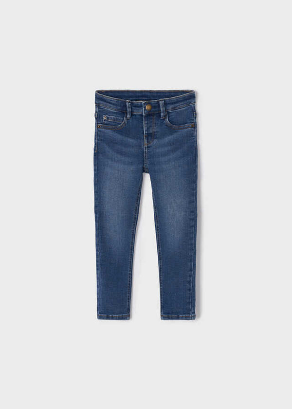 Pant. tejano slim fit basico