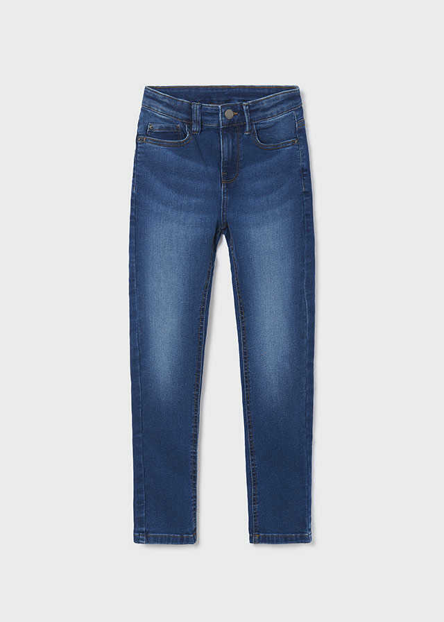 Pant. tejano slim fit basico