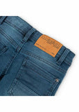 Pantalón denim elástico de niño 