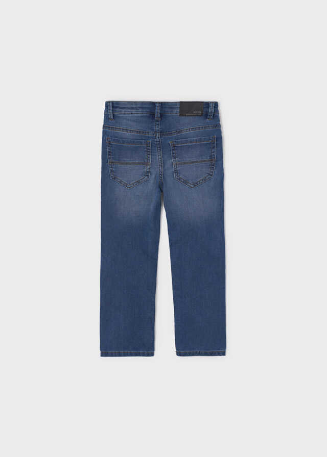 Pantalon soft denim