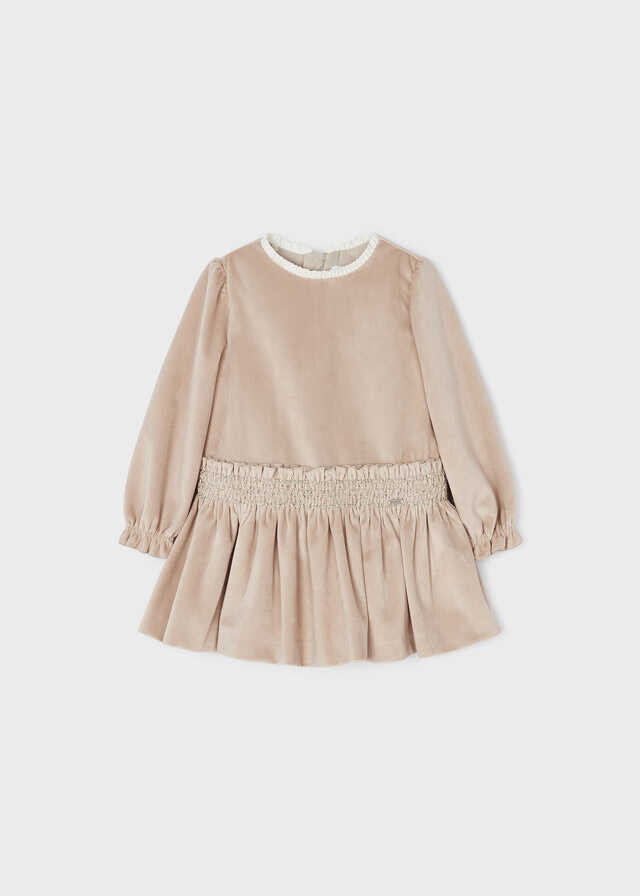 Vestido nido de abeja